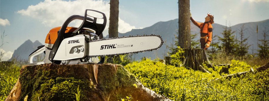 STIHL MOTORZAAG LANDSCHAP