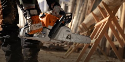 stihl connected op motorzaag