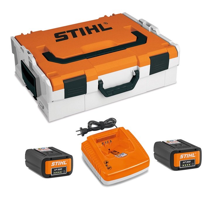 STIHL KM POWERBOX MET LADER EN ACCUS