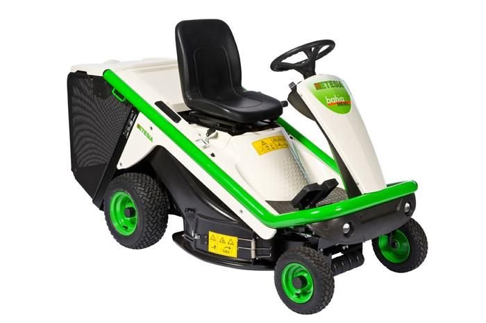 Etesia zitmaaier MKHE Bahia met KAWASAKI benzinemotor