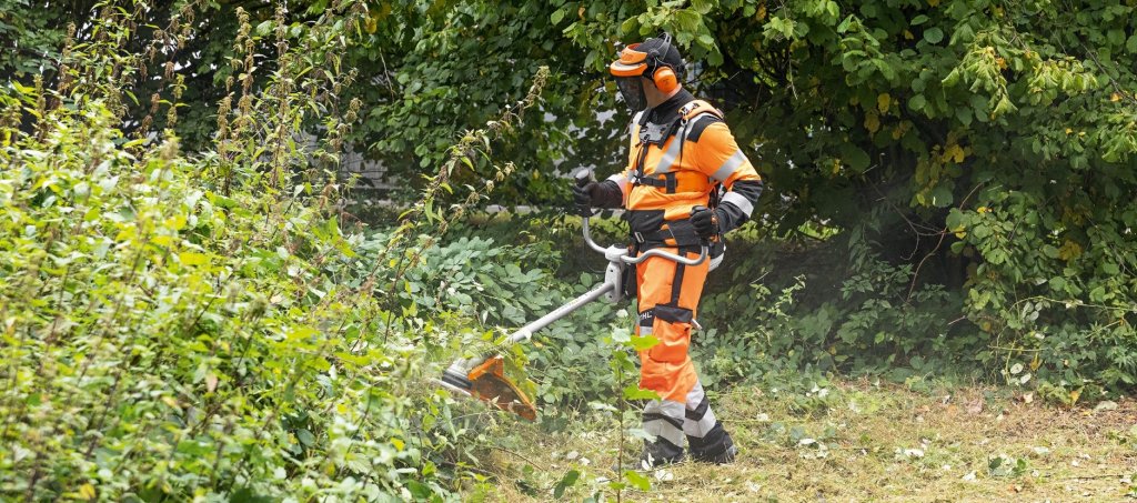 stihl fs561 in actie