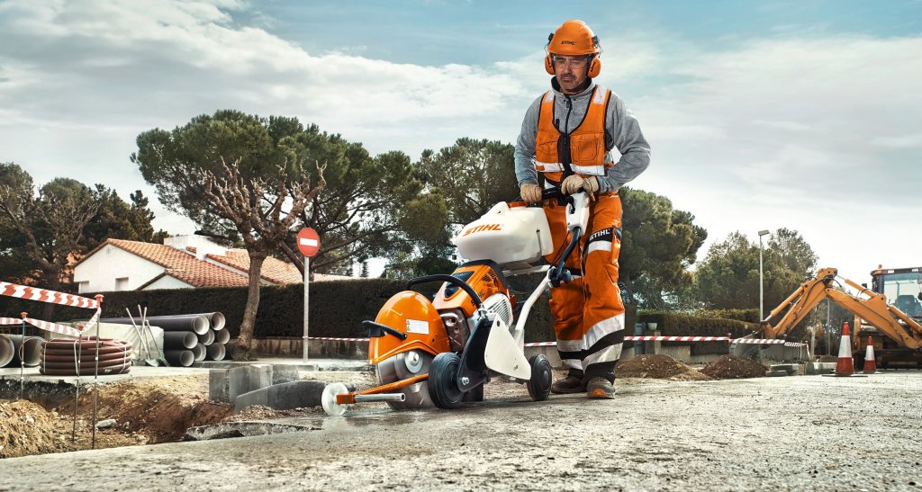 STIHL TS 800 IN ACTIE