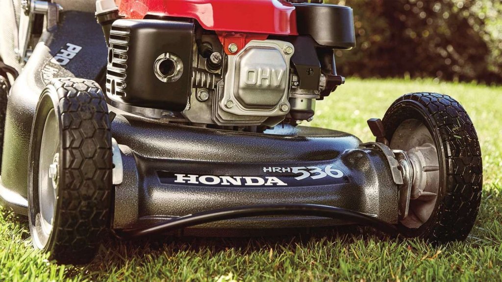 honda grasmaaier hrh536hx frontaal aanzicht