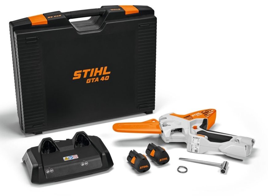 STIHL GTA40 ACCUZAAG MET AS 2 ACCU EN AL 5-2 LADER