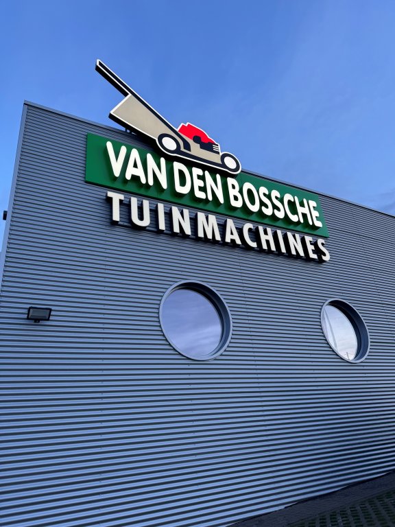 Van den Bossche tuinmachines - nieuw logo