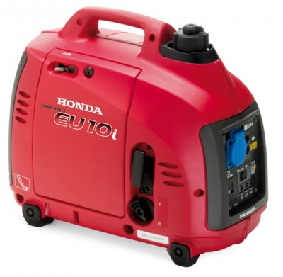 Stroomgroep Honda EU10i i (230V - max. 1,0 kVA - geluidsarm 70dB - 13,0kg)