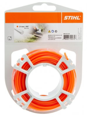 MAAIDRAAD ROND DIA 2,4 MM X 14,0 M ORANJE STIHL 00009302338