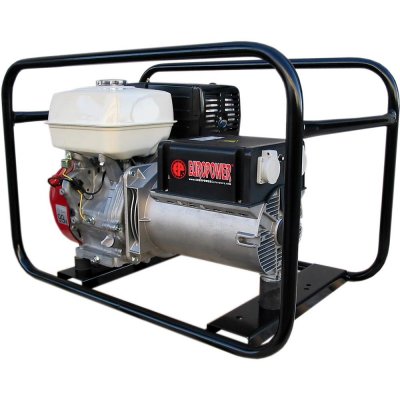 Stroomgroep E-power EP-6000 - benzinemotor Honda GX390 - 230V - 6kVA