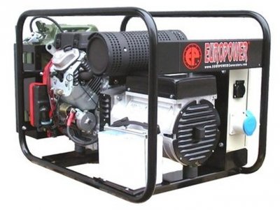 Stroomgroep E-power EP-12000E - benzinemotor Honda GX690 - 230V - 12kVA