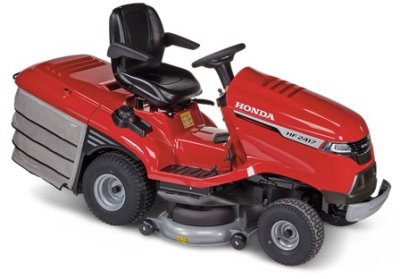 HONDA Zitmaaier  HF-2417-HTE (hydrostatic aandrijving - 102 cm - opvang 300l & mulching - elektrisch openen bak)