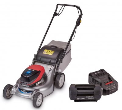 Honda ACCU grasmaaier HRG 466 XB SE IZY ON (zelftrekker 1V-46cm-met accu 6Ah & snellader-Versamow)