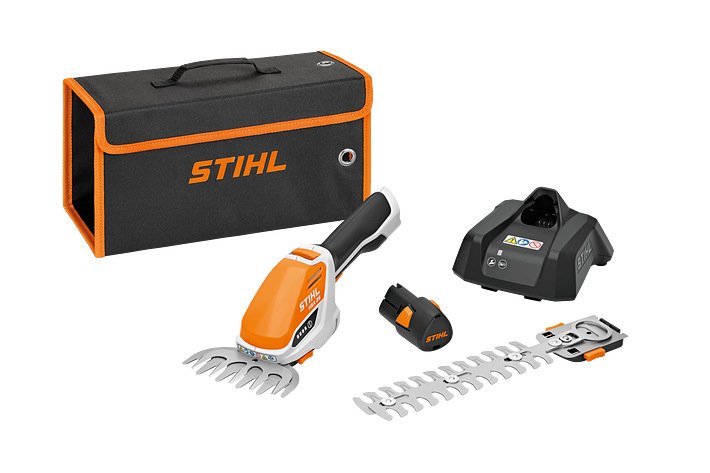 STIHL accu struik- en grasschaar HSA 26 met accu AS 2 en lader AL1