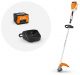 STIHL accutrimmer FSA 80R met draadkop C6-2 (borstelloze motor 1.0kW - met accu AK30 en lader AL101)