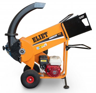 Benzine hakselaar Eliet MINOR 4S NEW (Honda GX200 motor 6.5 - takken 5cm)