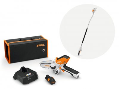 STIHL GTA 26 accu handzaag (300W 10,8V - met accu & lader AL1 & steel)