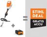 Powerdeal KMA 200R Combimotor + 2x accu AP500S STIHL FA032000062