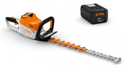 STIHL accu Heggenschaar HSA 100 (400W - mes: 60cm & 34mm - 3000omw/min - met AP20 accu / zonder lader)