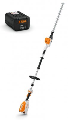STIHL accu heggensnoeier HLA 66 (400W - mes: 50cm & 33mm - 3000omw/min - lengte 205cm - met AP20 accu / zonder lader)