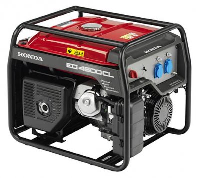 Stroomgroep Honda EG-4500 (230V - max.4,5 kVA - AVR - 81dB - 79,5kg)